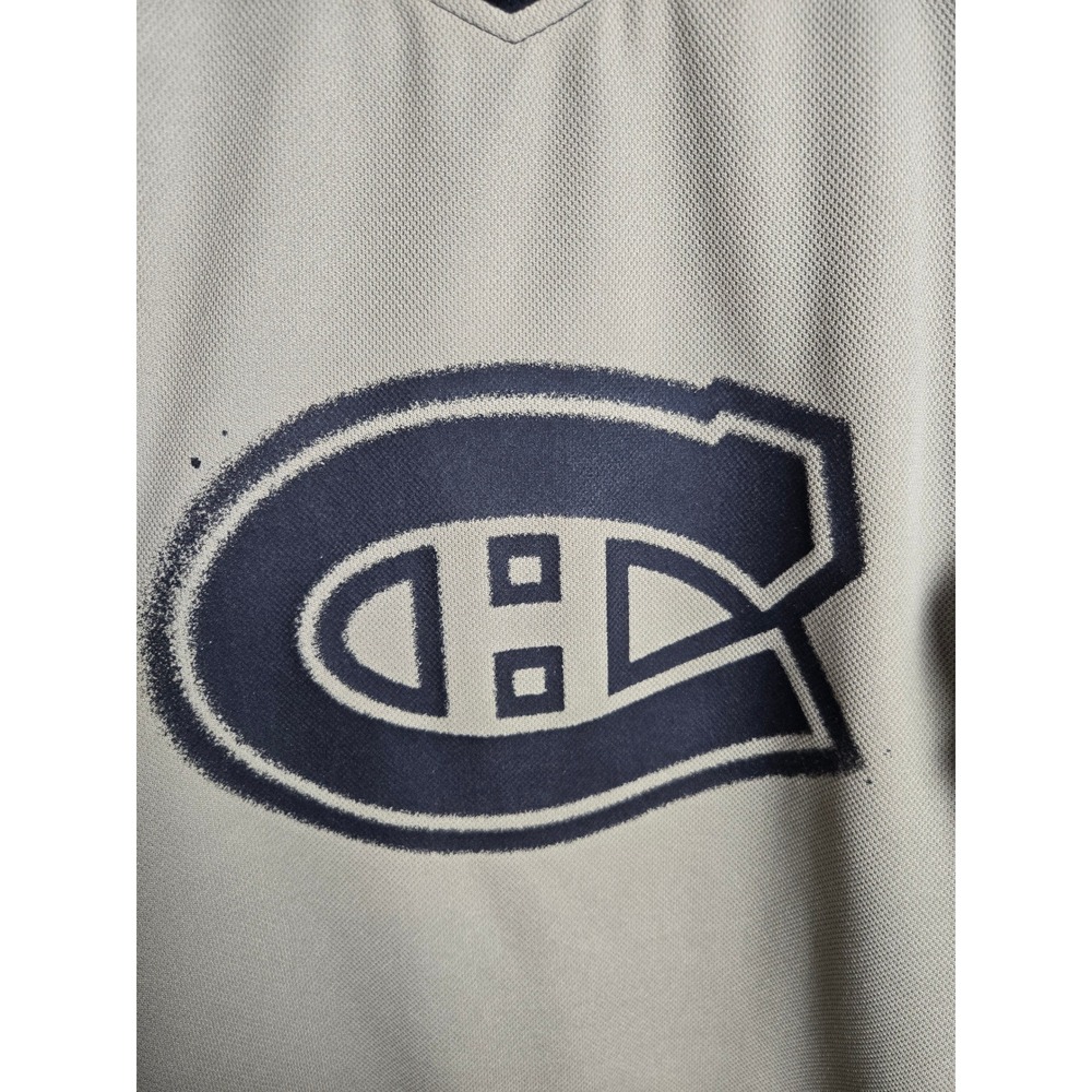 Montreal Canadiens Adidas Military Appreciation Hockey Jersey Mens 42 - Picture 2 of 6